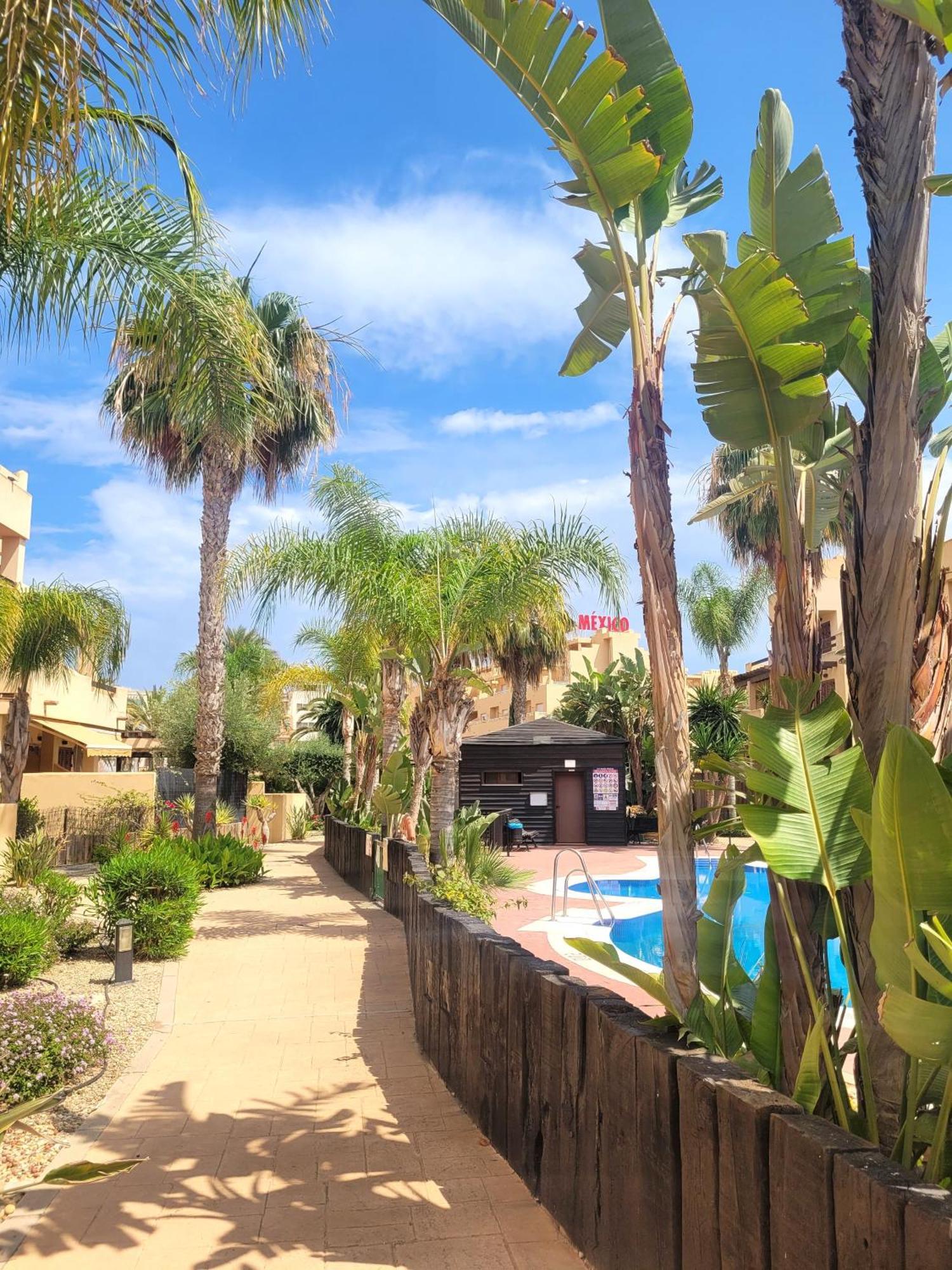 Bajo Con Una Terraza Espectacular Al Lado De La Playa Y Con Acceso Directo A La Piscina! Los Amarguillos Esterno foto